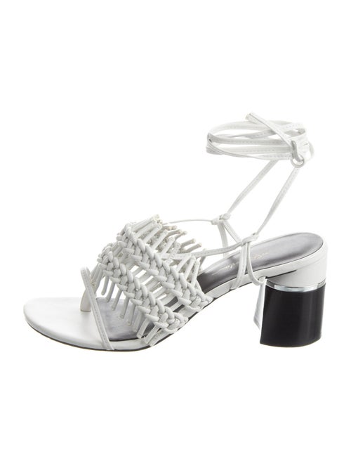 3.1 Phillip Lim Leather Slingback Sandals