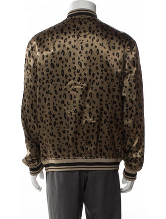 3.1 Phillip Lim Animal Print Bomber Jacket
