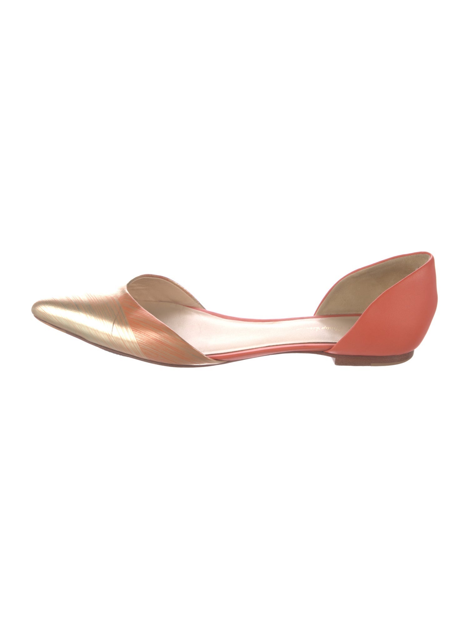 3.1 Phillip Lim Leather D'Orsay Flats
