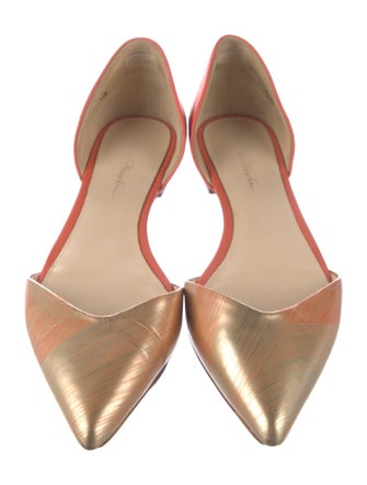 3.1 Phillip Lim Leather D'Orsay Flats