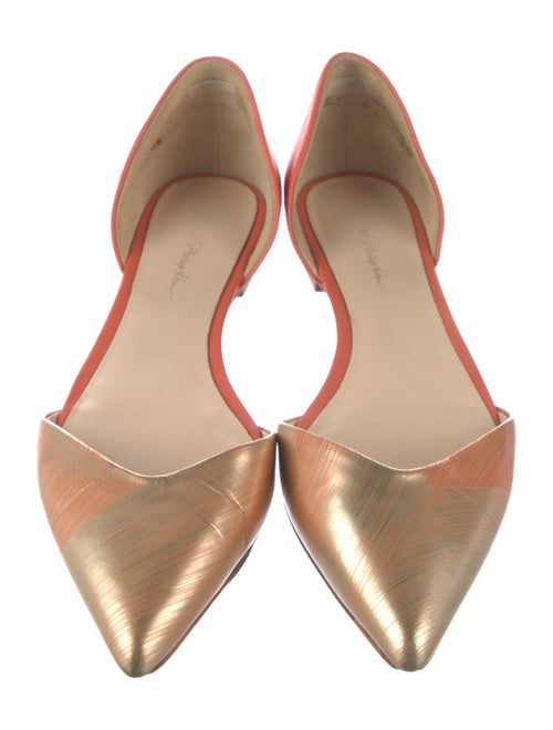 3.1 Phillip Lim Leather D'Orsay Flats