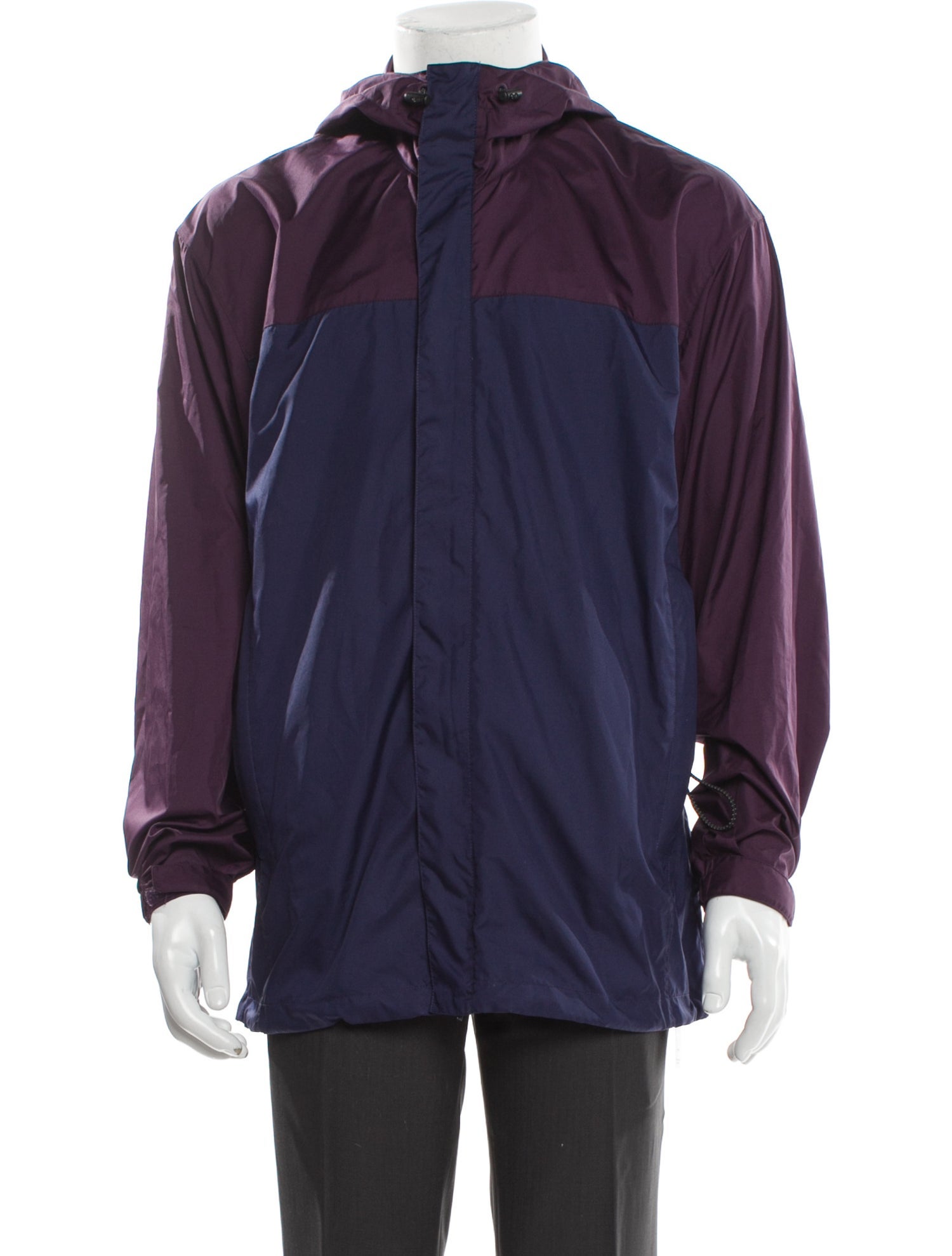 3.1 Phillip Lim Colorblock Pattern Windbreaker