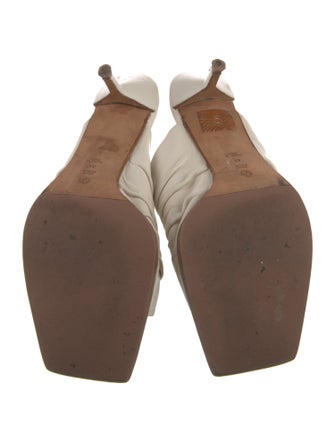 3.1 Phillip Lim Leather Pleated Accents Slides