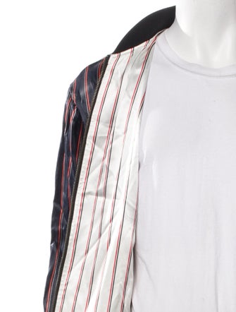 3.1 Phillip Lim Striped Bomber Jacket