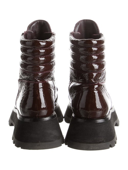 3.1 Phillip Lim Patent Leather Combat Boots