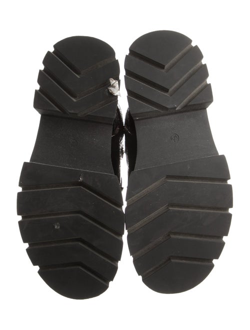 3.1 Phillip Lim Patent Leather Combat Boots