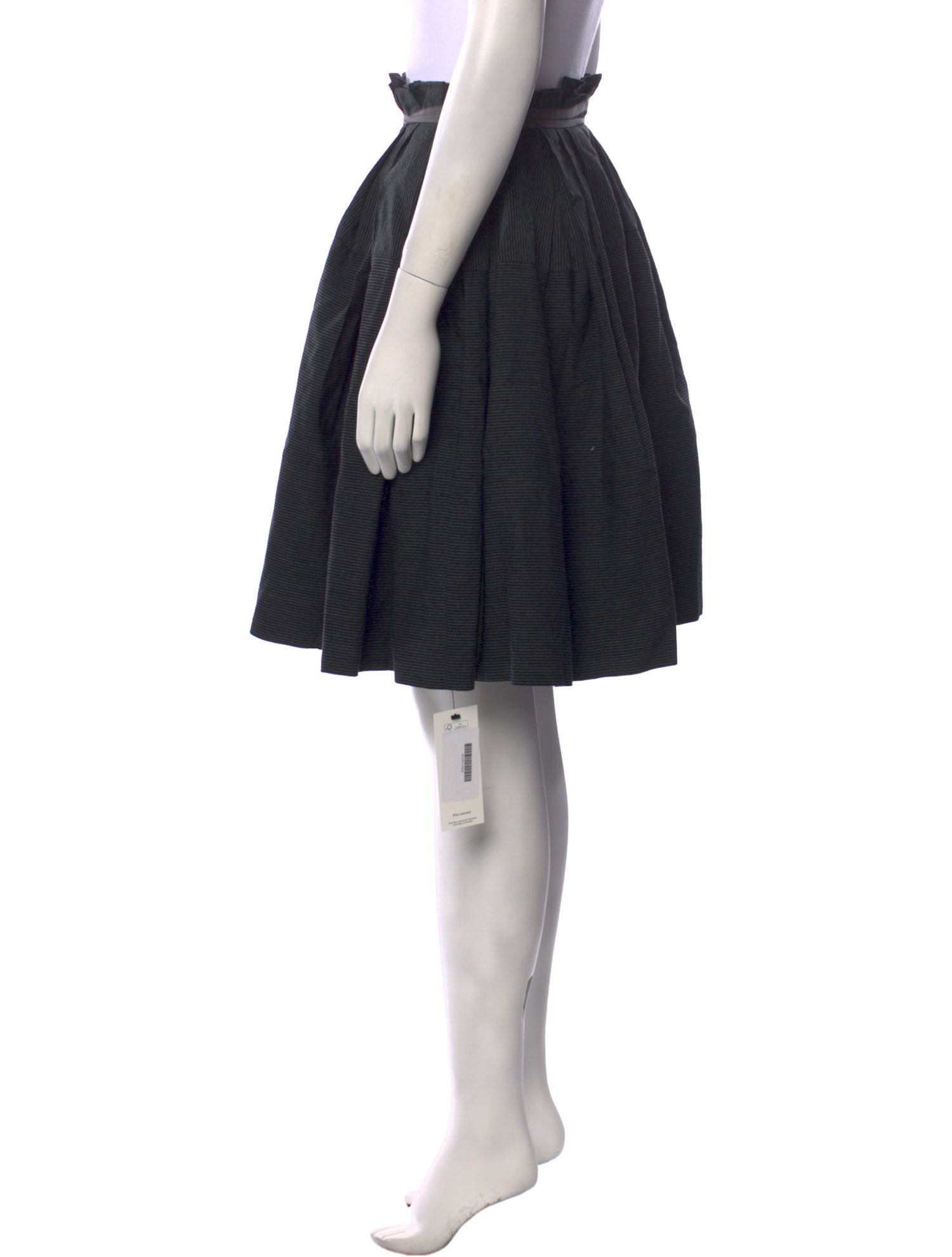 3.1 Phillip Lim Pleated Accents Knee-Length Skirt