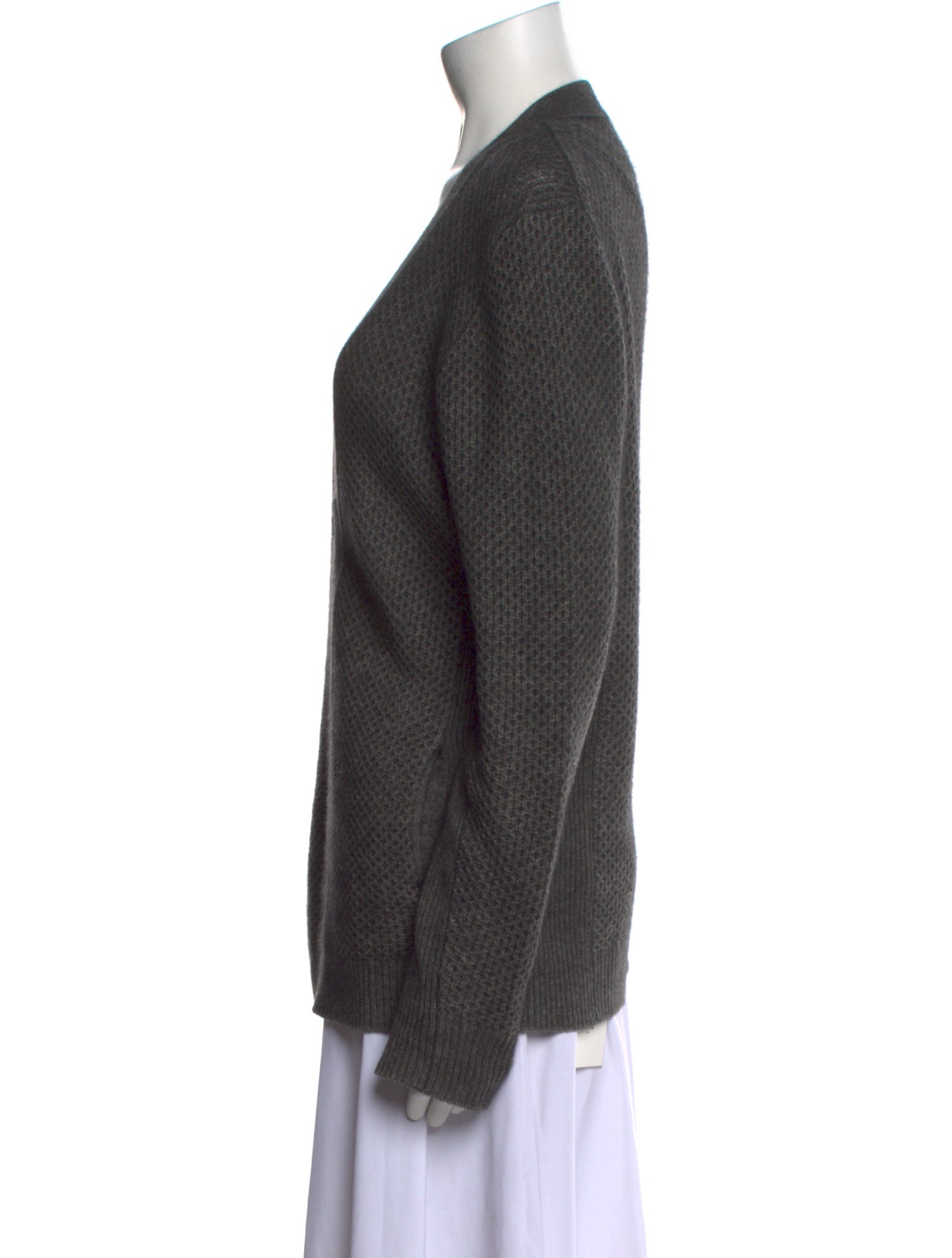 3.1 Phillip Lim Merino Wool V-Neck Sweater