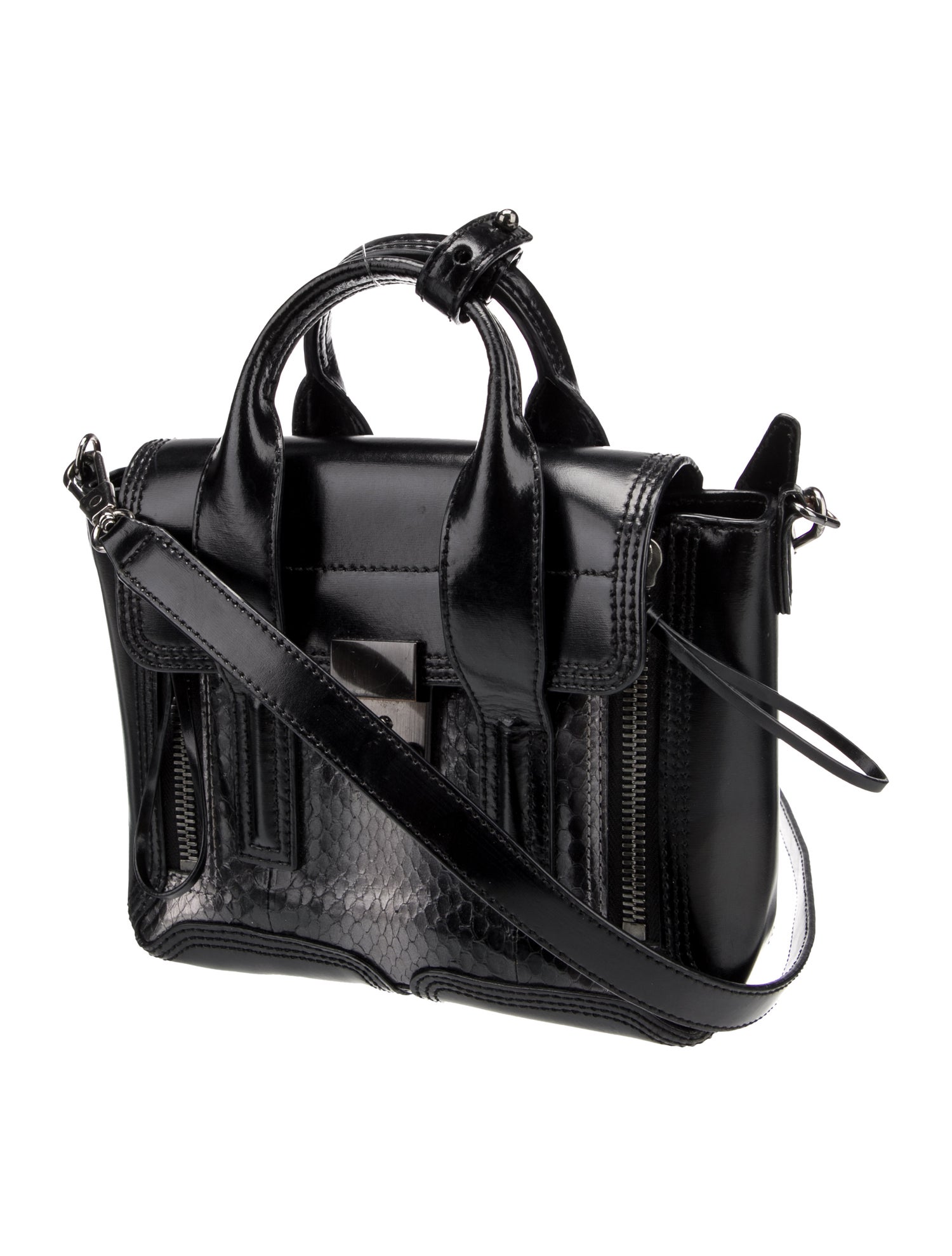 3.1 Phillip Lim Leather Top Handle Bag