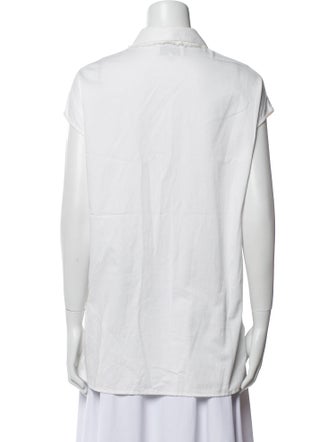 3.1 Phillip Lim Short Sleeve Button-Up Top