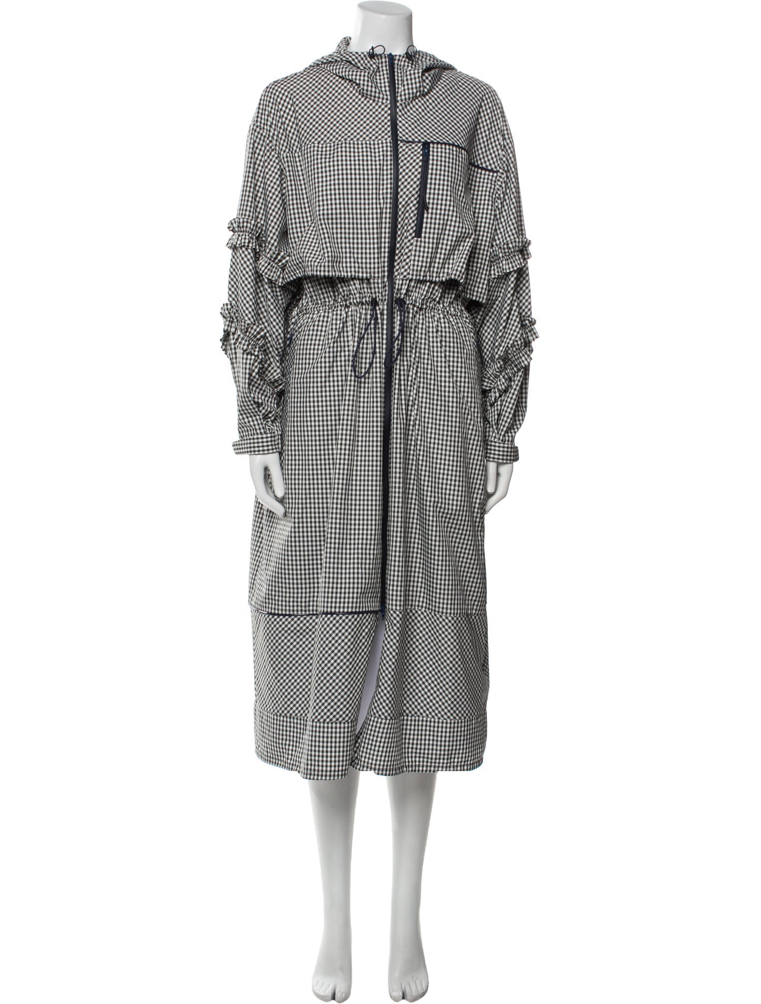 3.1 Phillip Lim Plaid Print Coat