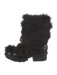 3.1 Phillip Lim Leather Fur Trim Boots