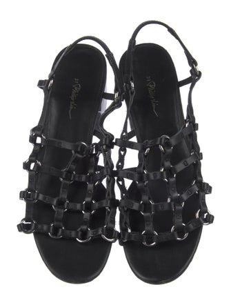 3.1 Phillip Lim Leather Slingback Sandals
