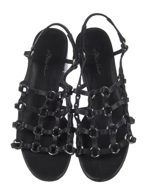 3.1 Phillip Lim Leather Slingback Sandals