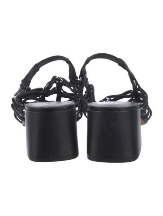 3.1 Phillip Lim Leather Slingback Sandals