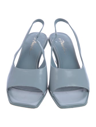 3.1 Phillip Lim Leather Slingback Sandals