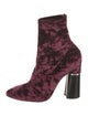 3.1 Phillip Lim Velvet Sock Boots