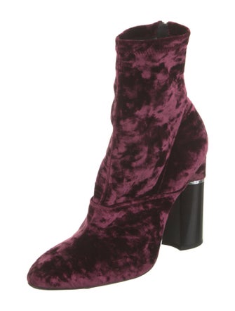 3.1 Phillip Lim Velvet Sock Boots