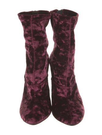 3.1 Phillip Lim Velvet Sock Boots