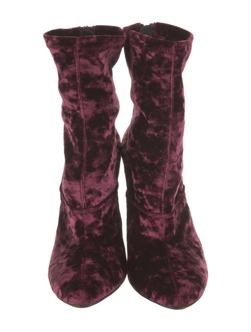 3.1 Phillip Lim Velvet Sock Boots