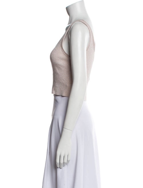 3.1 Phillip Lim Scoop Neck Sleeveless Crop Top