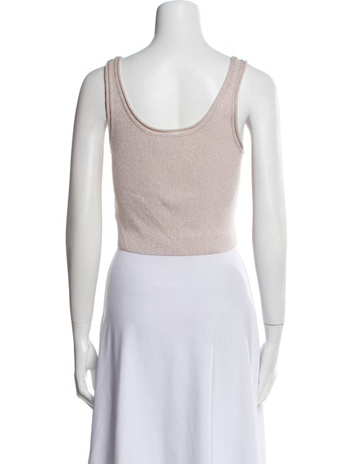 3.1 Phillip Lim Scoop Neck Sleeveless Crop Top