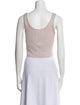 3.1 Phillip Lim Scoop Neck Sleeveless Crop Top