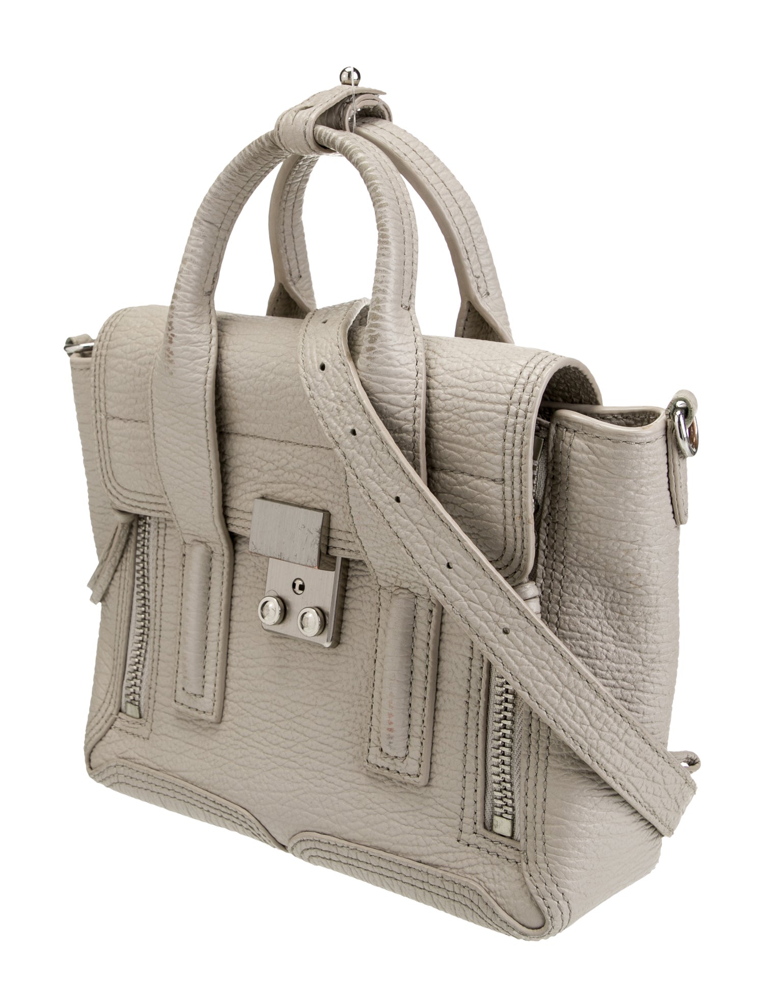 3.1 Phillip Lim Leather Top Handle Bag