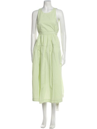 3.1 Phillip Lim Scoop Neck Long Dress