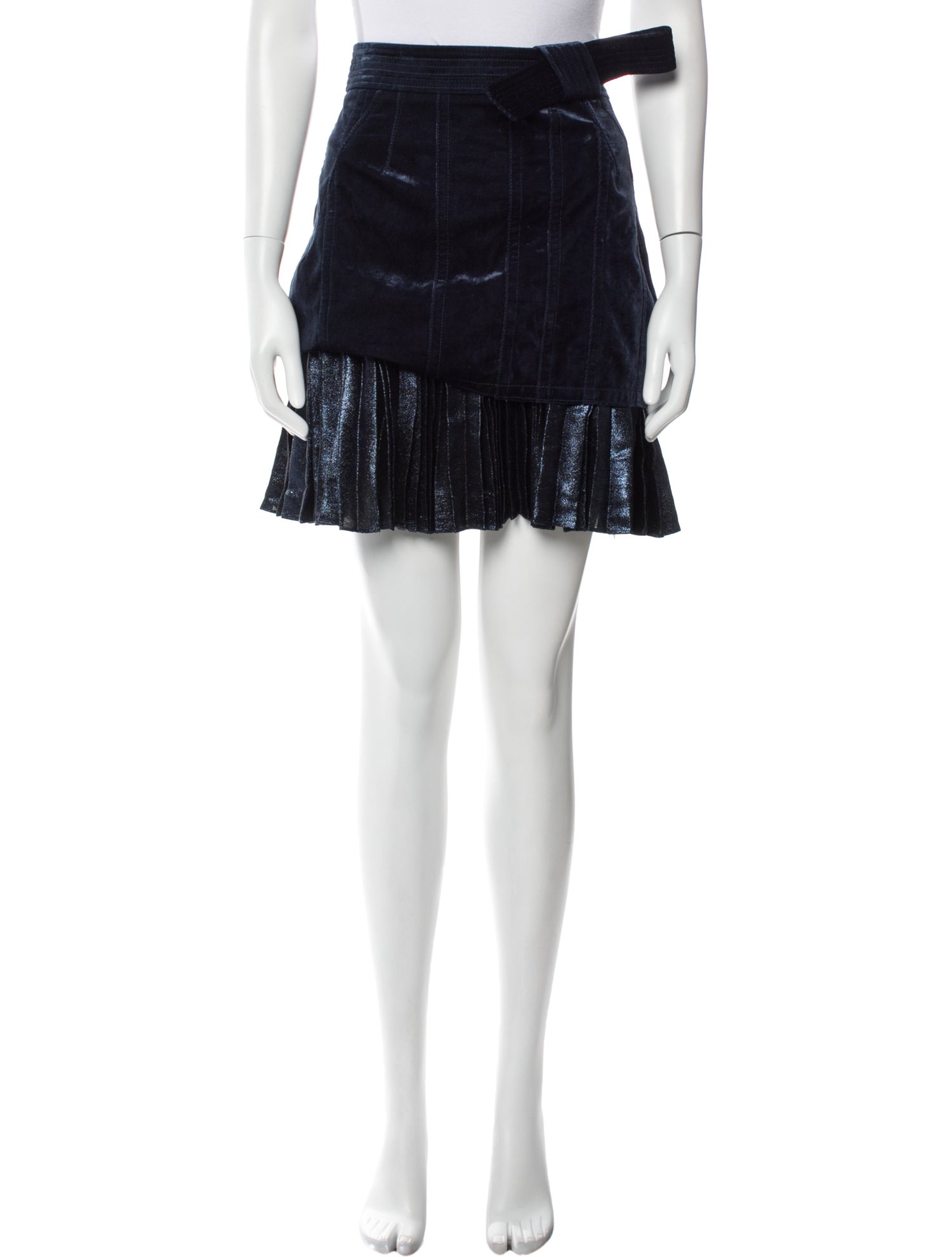 3.1 Phillip Lim Glitter Accents Mini Skirt