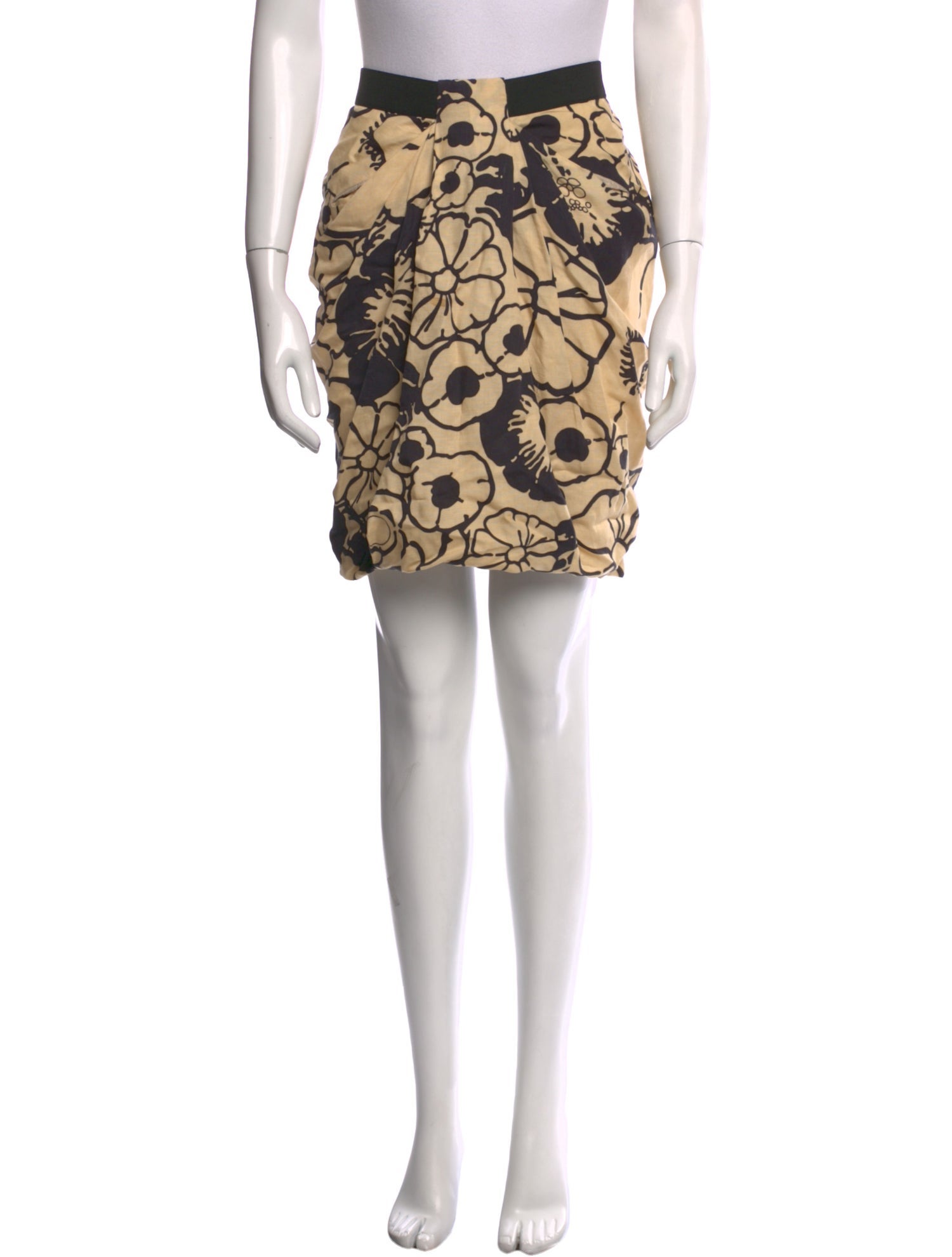 3.1 Phillip Lim Floral Print Mini Skirt