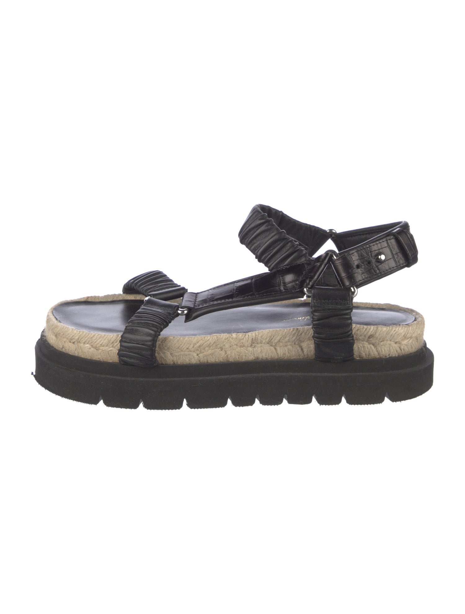 3.1 Phillip Lim Leather Braided Accents Sandals