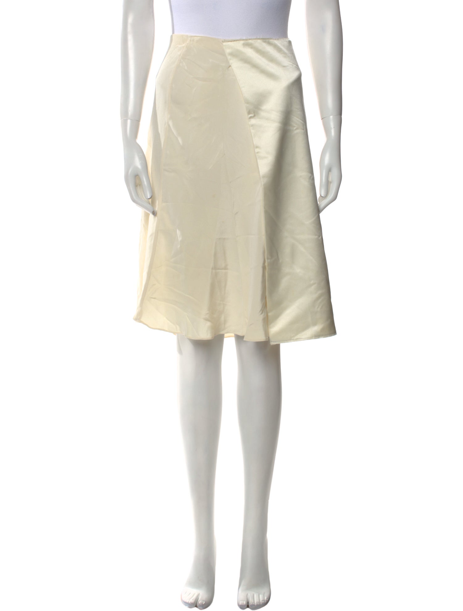 3.1 Phillip Lim Silk Knee-Length Skirt