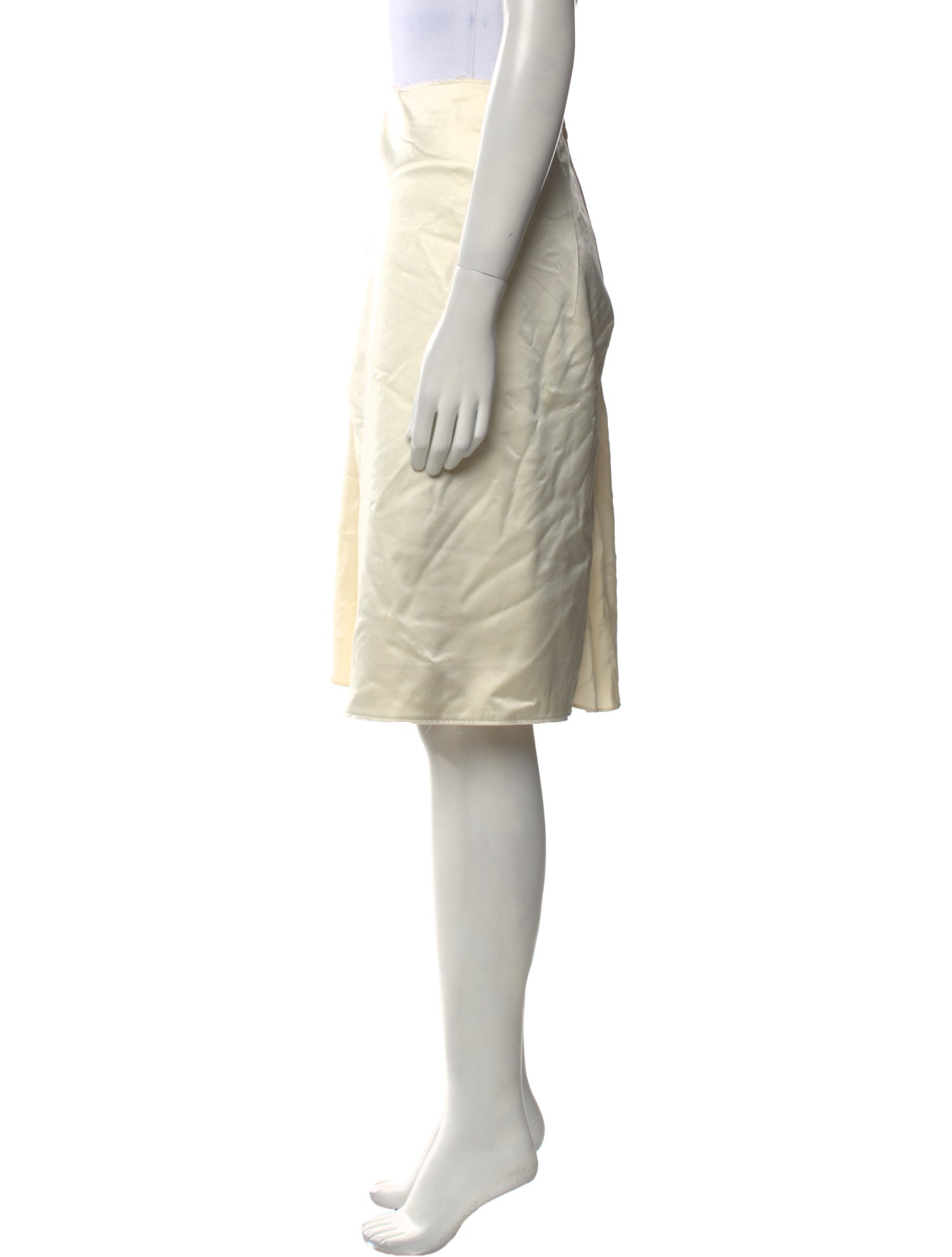 3.1 Phillip Lim Silk Knee-Length Skirt