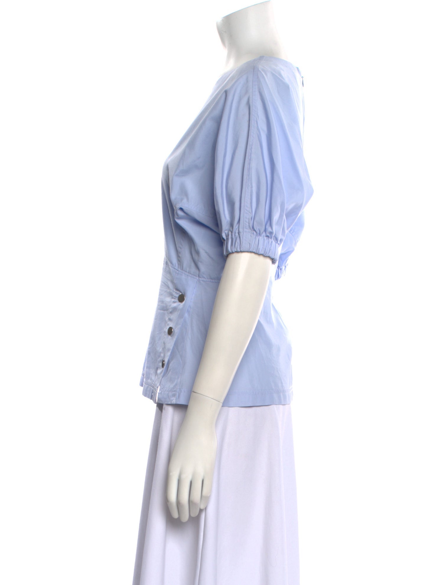 3.1 Phillip Lim V-Neck Short Sleeve Top