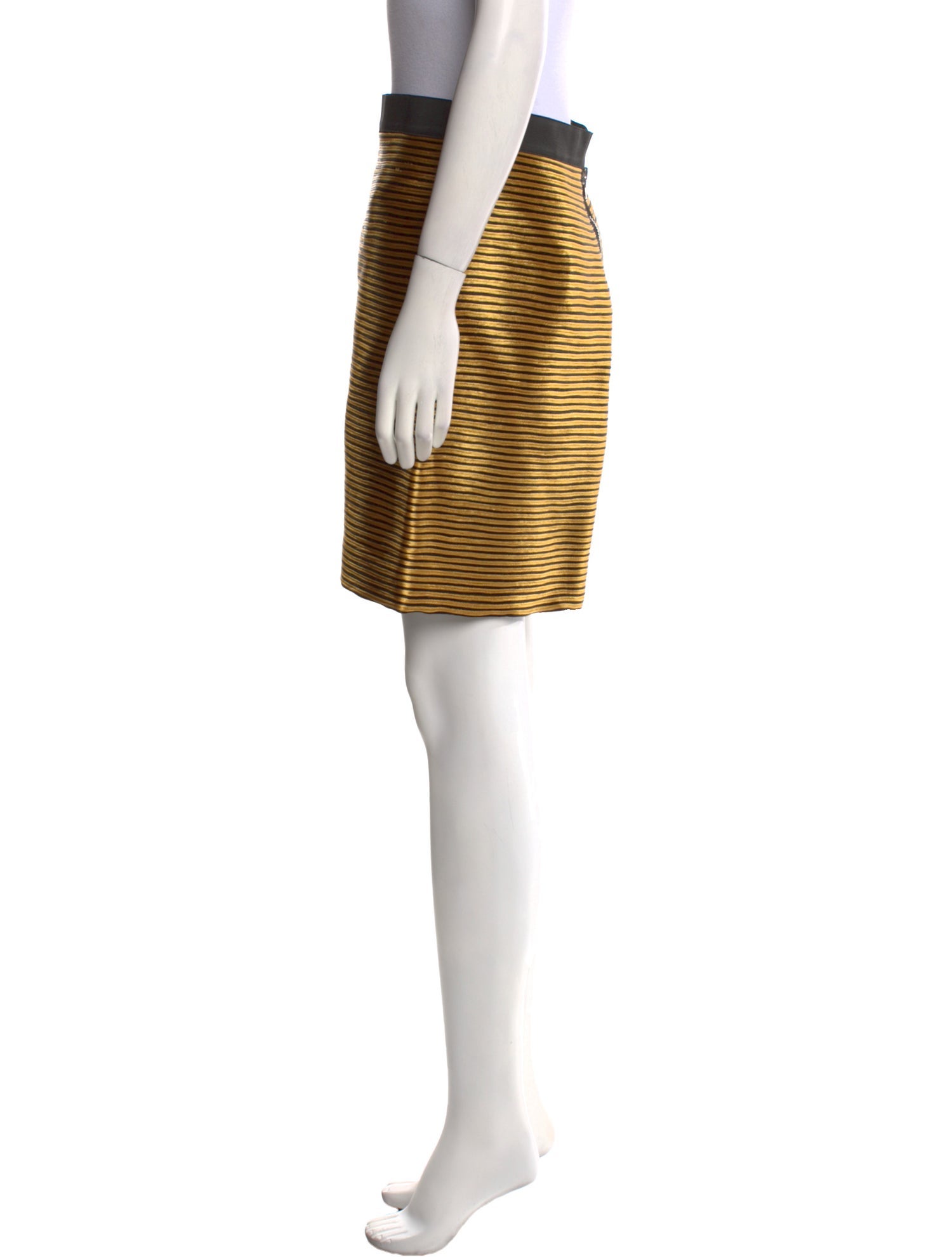 3.1 Phillip Lim Striped Mini Skirt