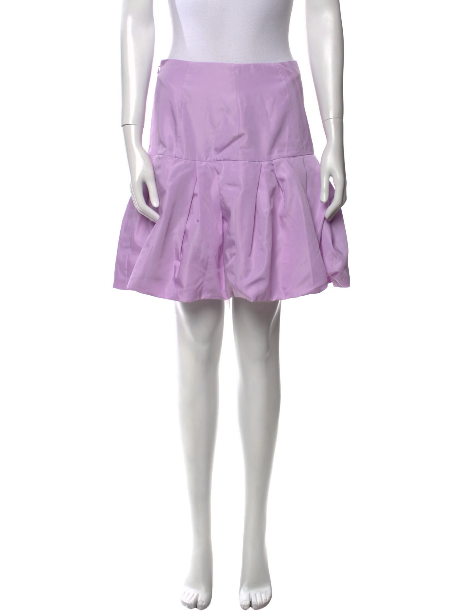 3.1 Phillip Lim Pleated Accents Mini Skirt