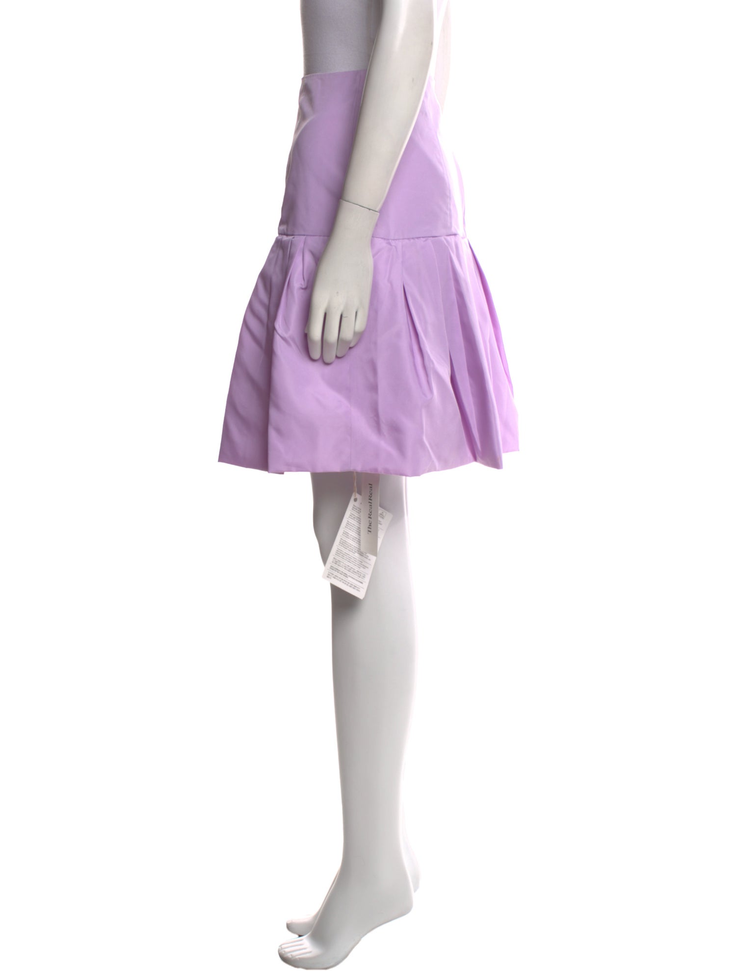 3.1 Phillip Lim Pleated Accents Mini Skirt