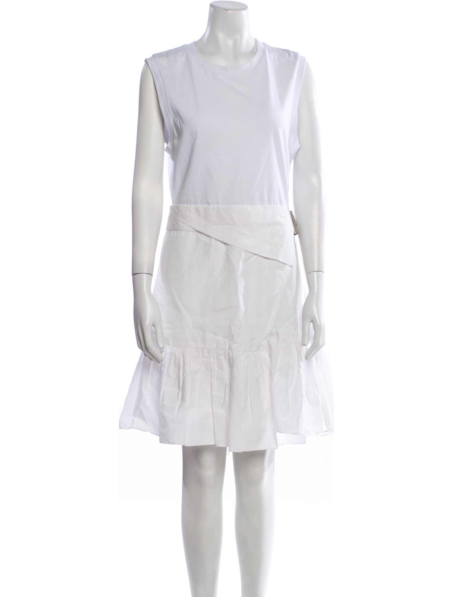 3.1 Phillip Lim Scoop Neck Knee-Length Dress