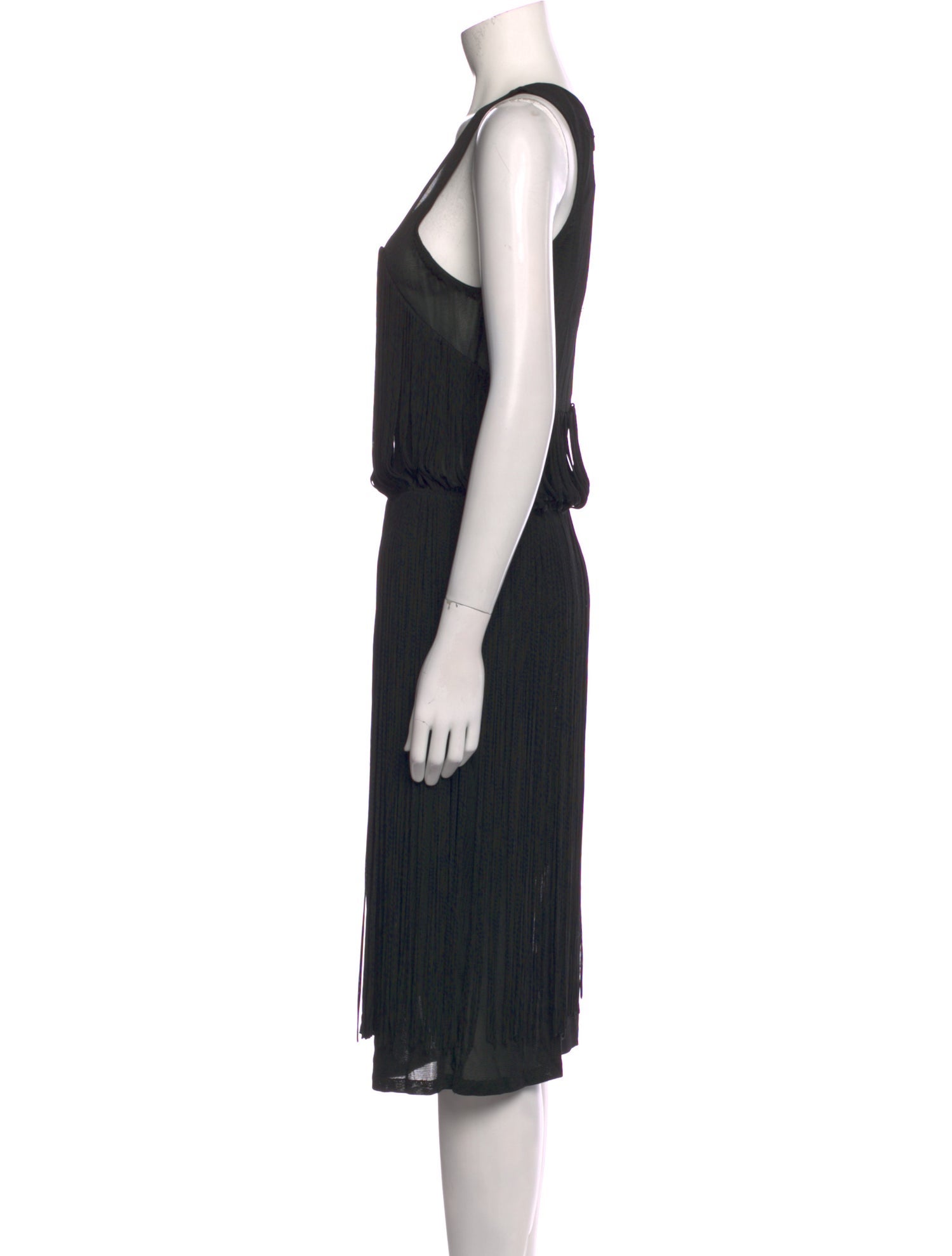 3.1 Phillip Lim Scoop Neck Midi Length Dress