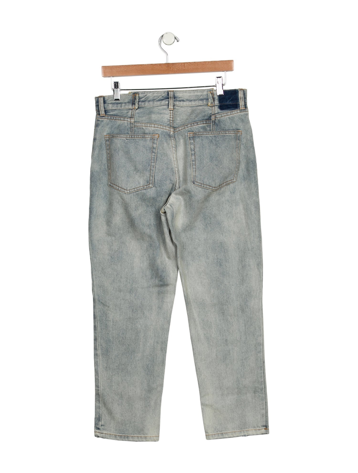 3.1 Phillip Lim High-Rise Straight Leg Jeans