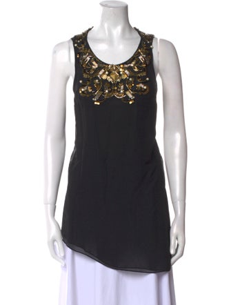 3.1 Phillip Lim Silk Scoop Neck Tunic