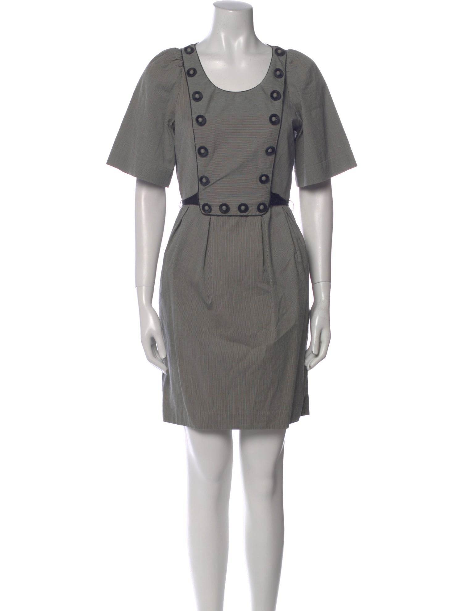 3.1 Phillip Lim Scoop Neck Mini Dress