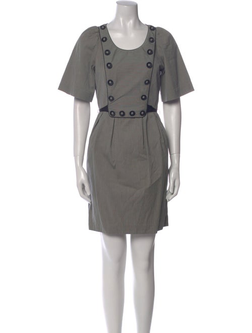 3.1 Phillip Lim Scoop Neck Mini Dress