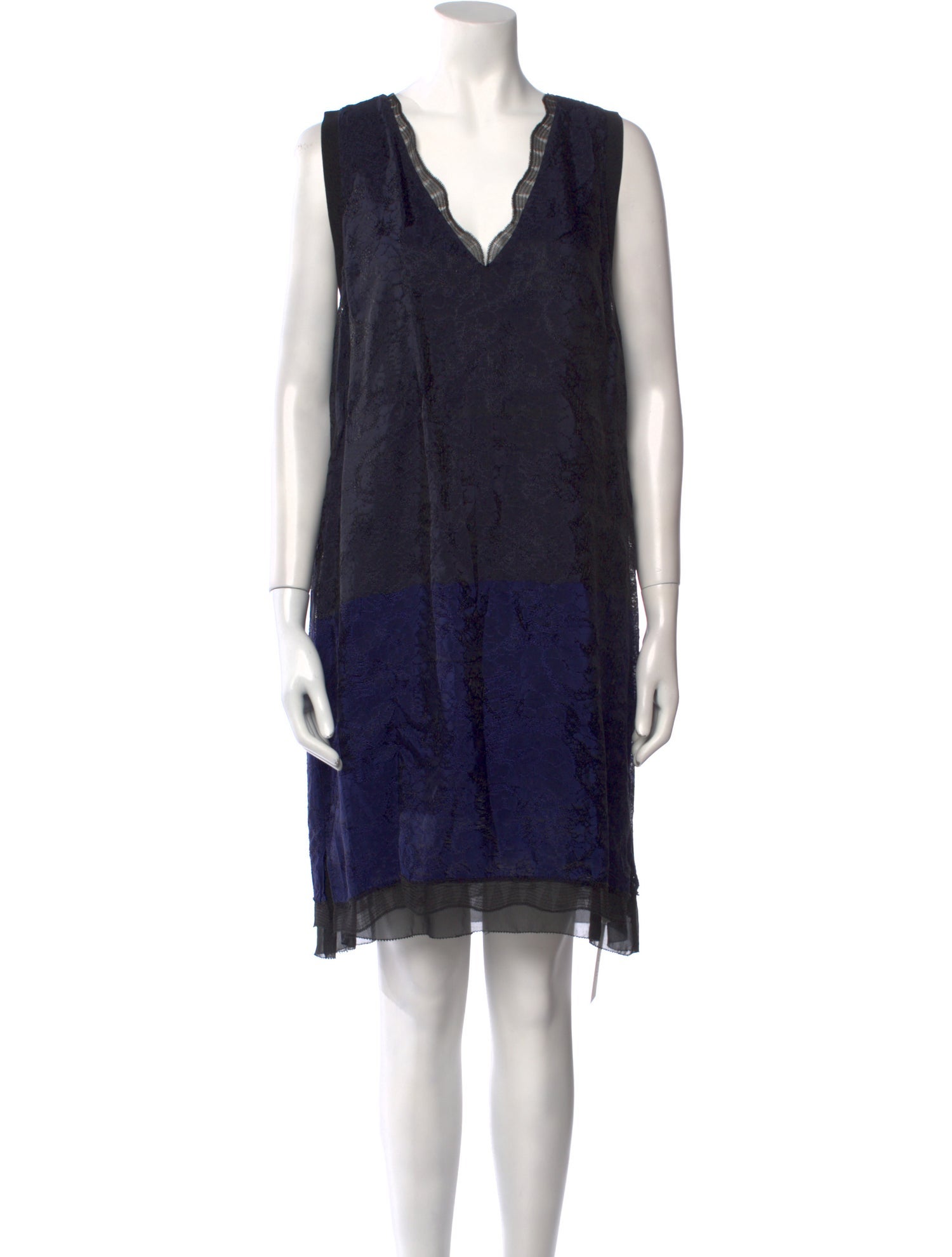 3.1 Phillip Lim V-Neck Knee-Length Dress