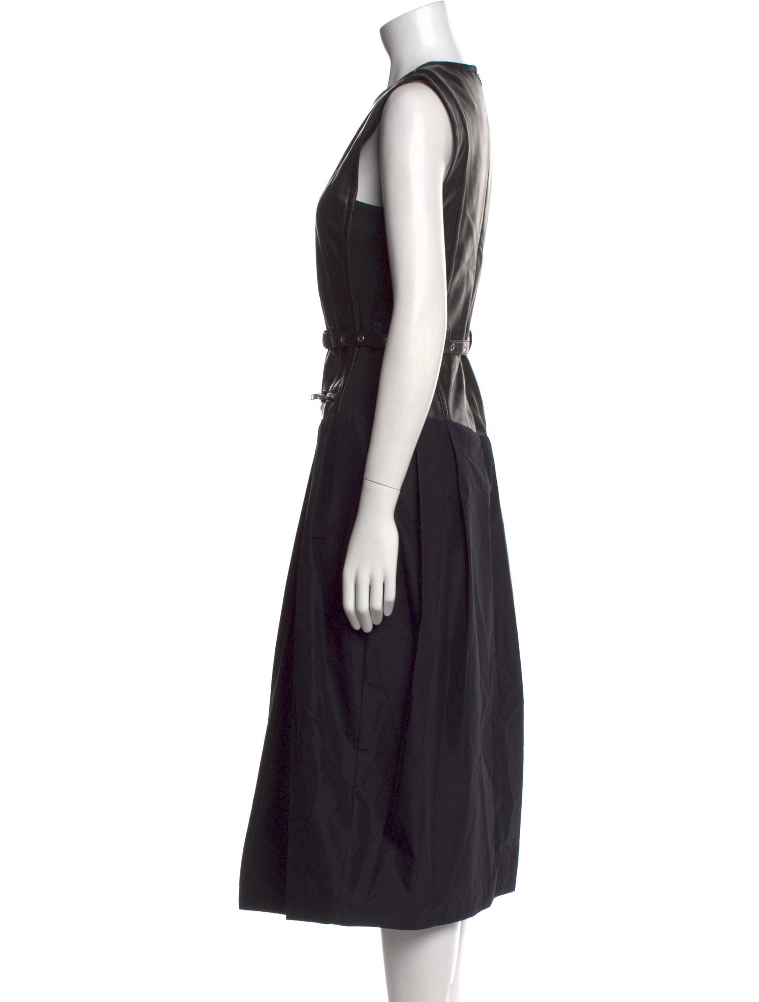 3.1 Phillip Lim Crew Neck Long Dress