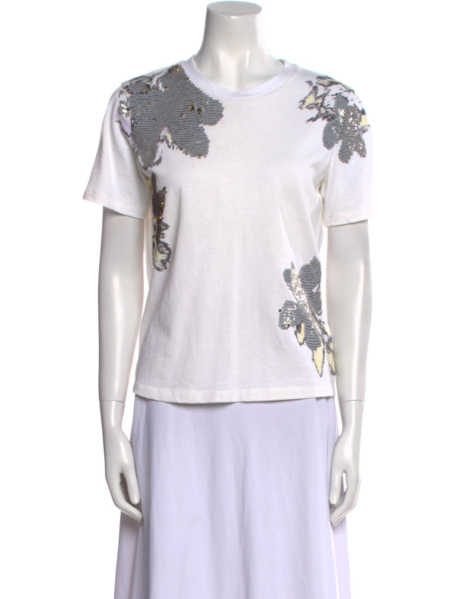 3.1 Phillip Lim Graphic Print Crew Neck T-Shirt