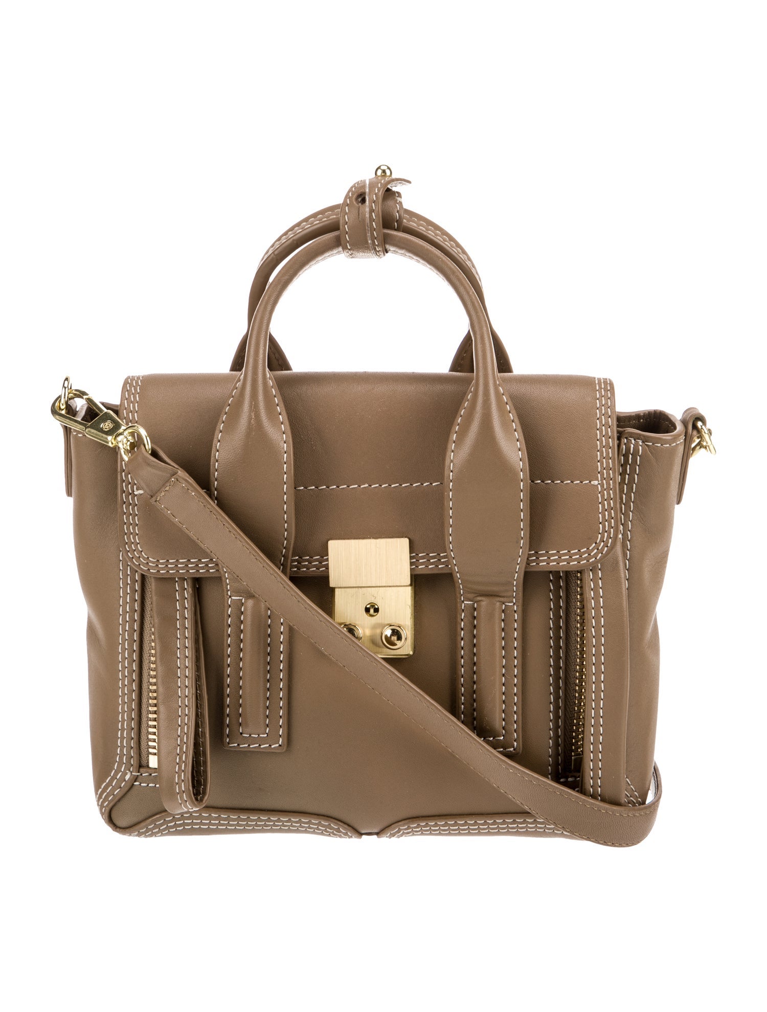 3.1 Phillip Lim Leather Top Handle Bag