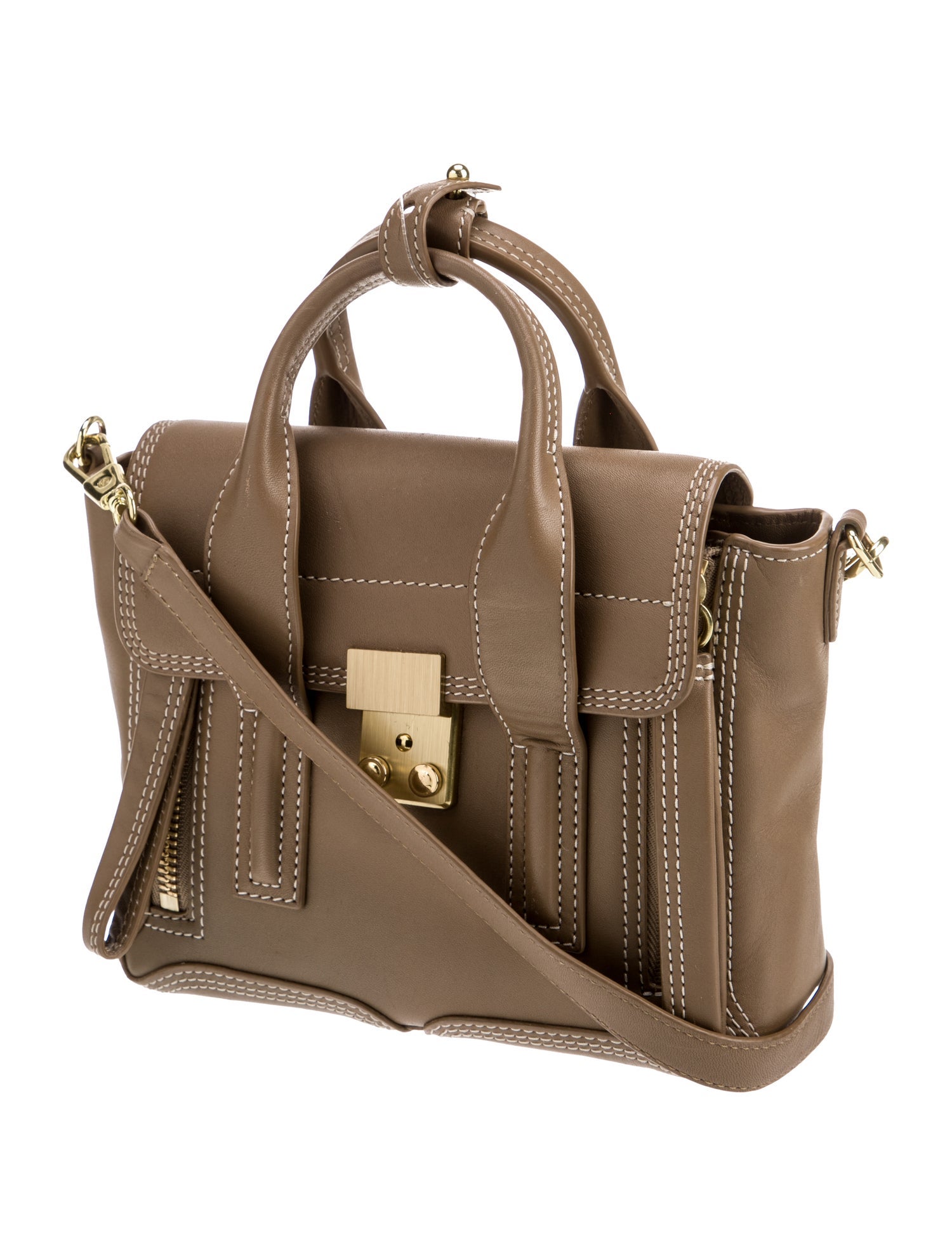 3.1 Phillip Lim Leather Top Handle Bag