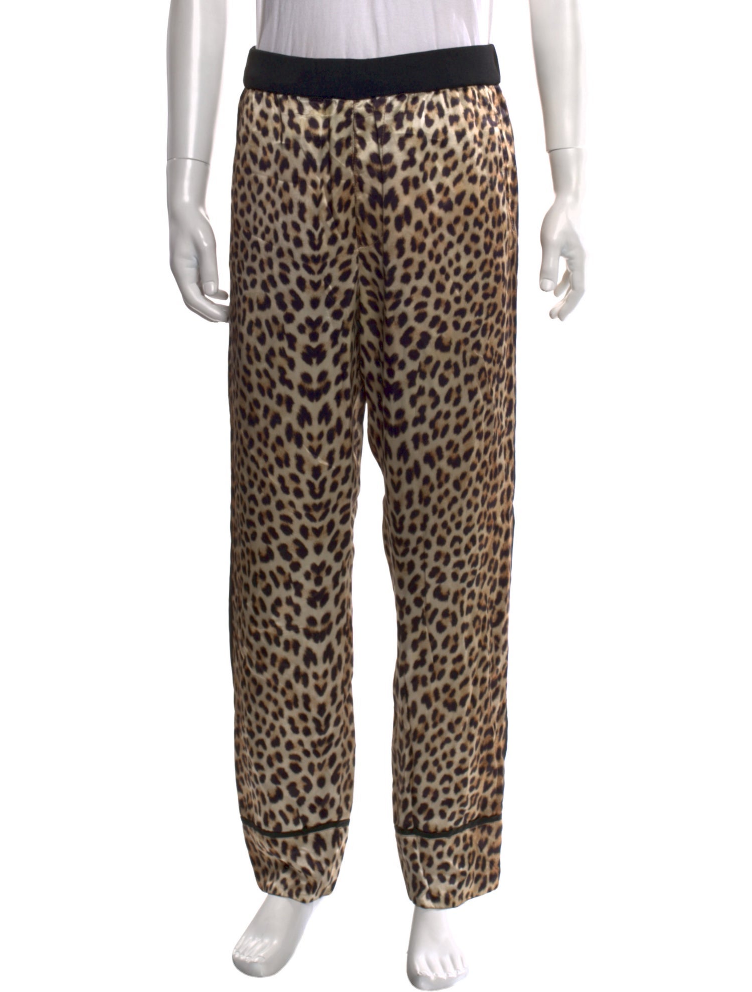 3.1 Phillip Lim Animal Print Joggers